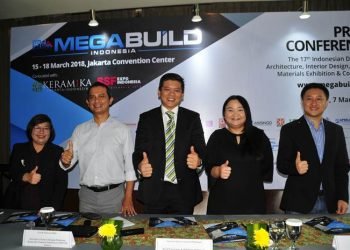 Megabuild 2018 Hadirkan Solusi Teknologi Konstruksi, Desain dan Arsitektur