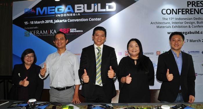 Megabuild 2018 Hadirkan Solusi Teknologi Konstruksi, Desain dan Arsitektur  