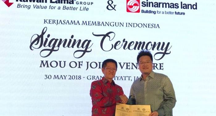 Sinar Mas Land dan Kawan Lama  Kembangkan Usaha Properti di Indonesia