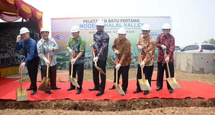 ModernCikande Resmikan Lokasi Modern Halal Valley