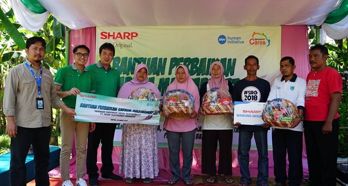 ﻿SHARP Indonesia MembangunWarung Inisiatif