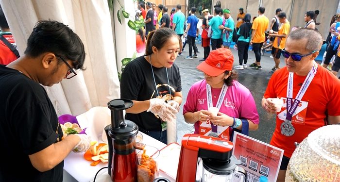 ﻿Sharp Indonesia  Dukung Gaya Hidup Sehat dalam Electric Jakarta Marathon 2019