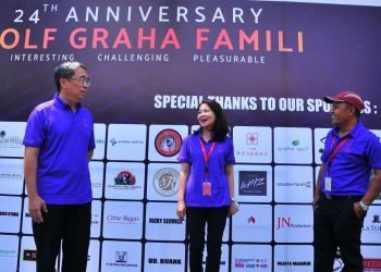 Golf Graha Famili Gelar Turnamen Golf Ethnic Futuristic