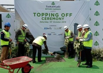 Tamansari Bintaro Mansion Lakukan Topping Off