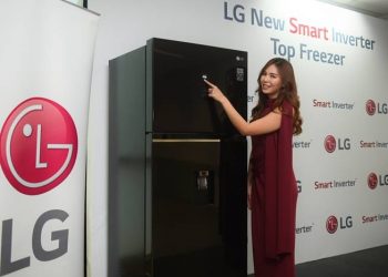 LG Kenalkan Kulkas Dua Pintu yang Unik