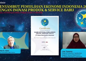 SHARP Raih Penghargaan Product & Service of The Year 2022
