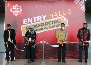 Indobuiltech Expo 2022 Tempat  Industri Material Bangunan dan Interior.