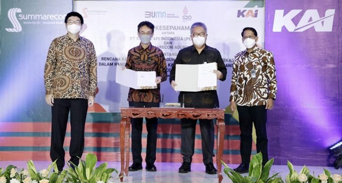 PT Summarecon Agung Tbk. dan PT KAI Indonesia (Persero) Adakan MOU