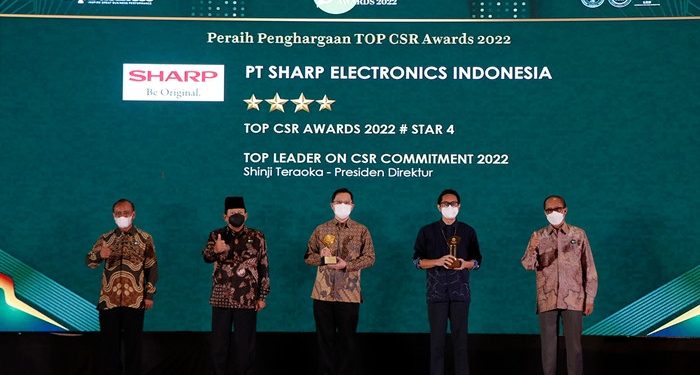 SHARP Sabet 6 Penghargaan Bidang Lingkungan