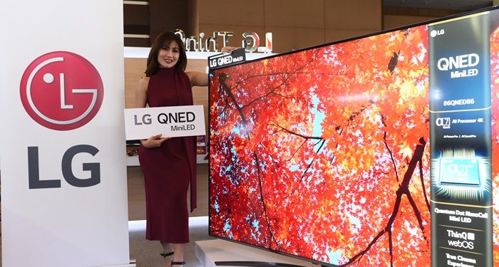 LG QNED Mini LED Terbesar Meluncur Di Hajatan Jakarta Fair 2022