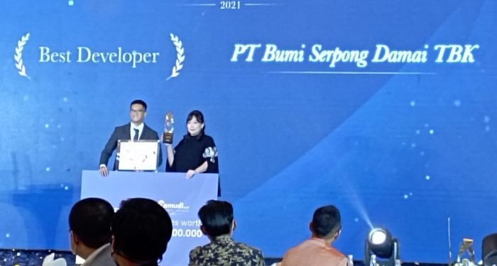Penghargaan  Best Developer untuk Sinar Mas Land