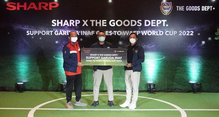 Sharp Indonesia Dukung Timnas Berlaga di Piala Dunia 2022
