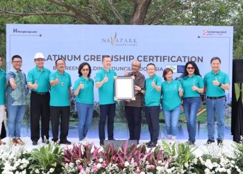 NavaPark Raih Greenship Neighborhood Platinum Pertama dari GBCI