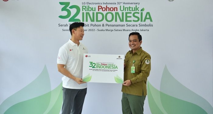 LG Rayakan Ulang Tahun ke 32,Dengan Cara Tanam 32 Ribu Pohon