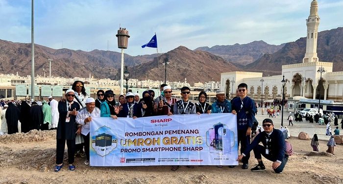 Sharp Indonesia sponsori 24 Jemaah Tunaikan Imbadah Umroh