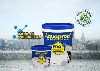 Talang Air dan Dak Beton Bocor, Aquaproof Pro Solusinya.  