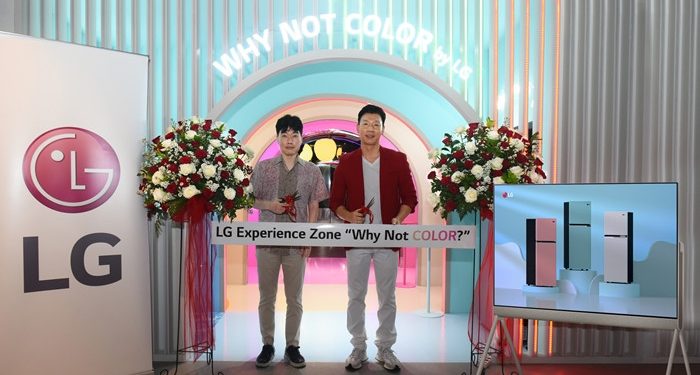 LG Helat Experience Zone Tentang Warna di CGV Mall Grand Indonesia