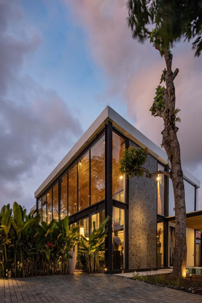 Image showcasing Tropical-Industrial Luxury Villa - asrinesia