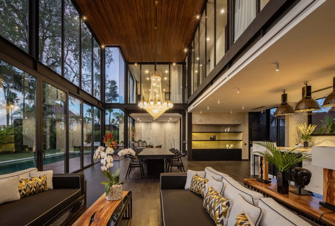 Tropical-Industrial Luxury Villa - asrinesia