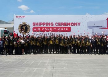 Sharp Indonesia Lakukan Pengiriman Pertama Produk AC Dalam Negeri 