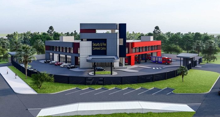 Security and Fire Command Center di Kota Deltamas Cikarang