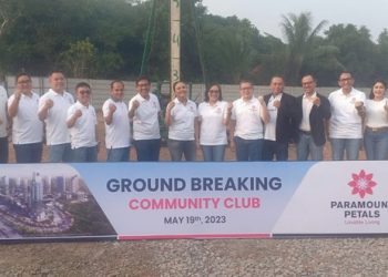 Paramount Petals Gelar Groundbreaking Community Club