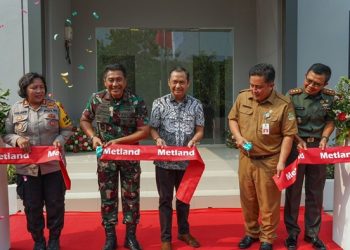 Metland Resmikan Gedung Koramil 05 Cibitung