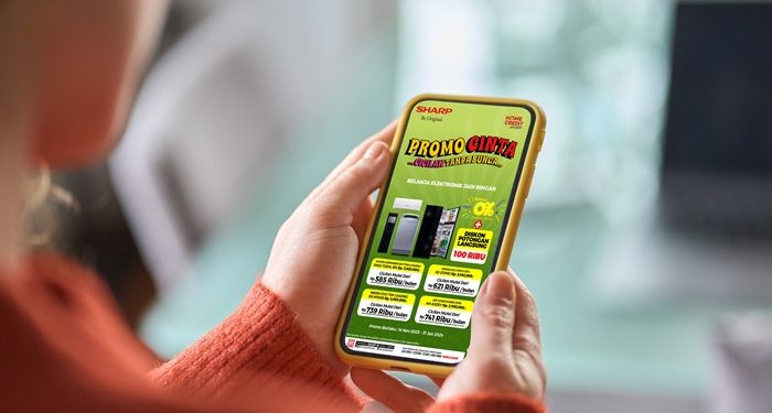 Sharp Bersama Home Credit Indonesia Tawarkan Program Cicilan Tanpa Bunga.