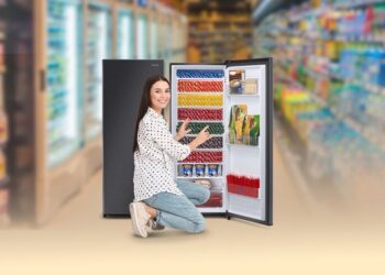 Sharp Standing Freezer Dapat Lebih Cepat Proses Pembekuan Es Batu Dan Makanan