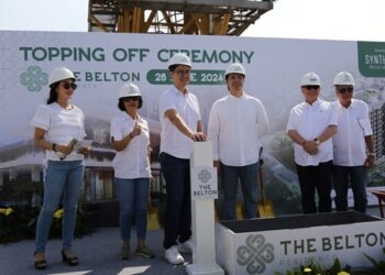 Synthesis Development Melakukan ‘Topping Off Ceremony’ The Belton Residence