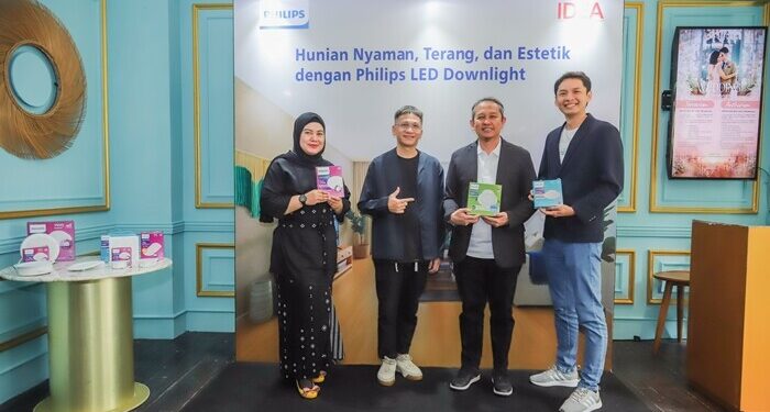 Nyaman dan Estetik bersama Philips LED Downlight