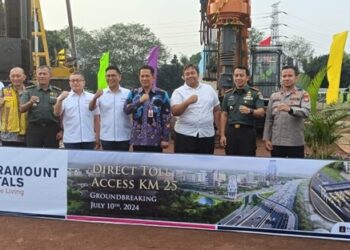 Pembangunan Direct Toll Access KM 25 Tangerang Resmi Dimulai