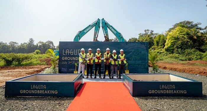 Vasanta Group dan PT MCUDI Lakukan Groundbreaking Cluster Laguna di Shila at Sawangan