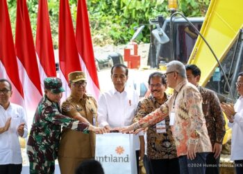Presiden Resmikan Pembangunan Tiga Proyek Intiland di IKN