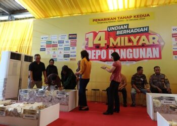 DEPO BANGUNAN Gelar Penarikan Undian 14 Milyar Tahap Kedua