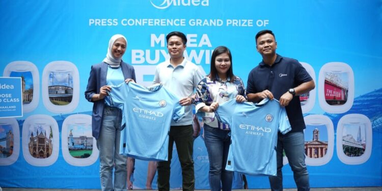 Midea Kirim 3 Orang Pemenang ke Inggris