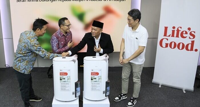 Momen Ramadan, LG Donasikan Dehumidifier Bagi 2 Masjid di Jakarta