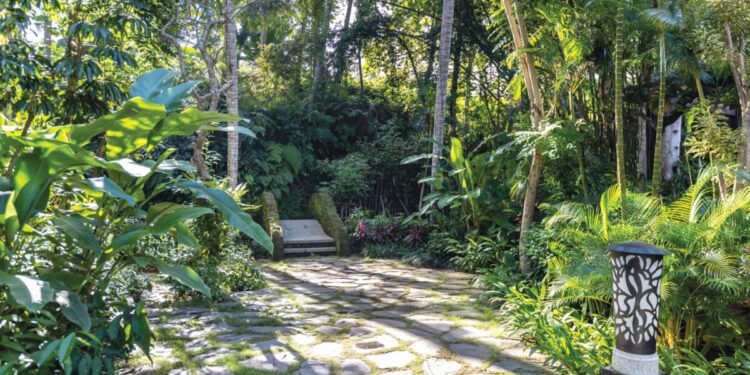 Taman Tropis Bernuansa Alam Khas Ubud
