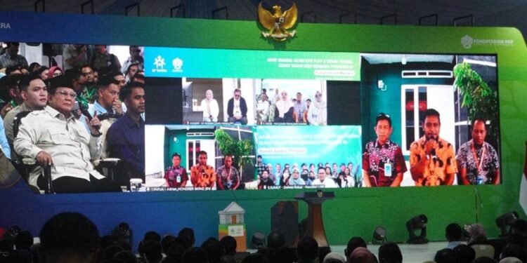 Serah Terima Kunci Rumah Tahun 2025 Bersama Presiden RI