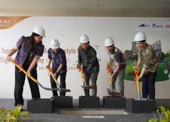 Gelaran Topping Off Hiera Sport & Lifestyle Center di BSD City