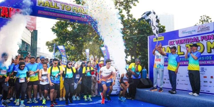 Sukses Digelar, 5K Vertical Fun Run Pertama di Bekasi.