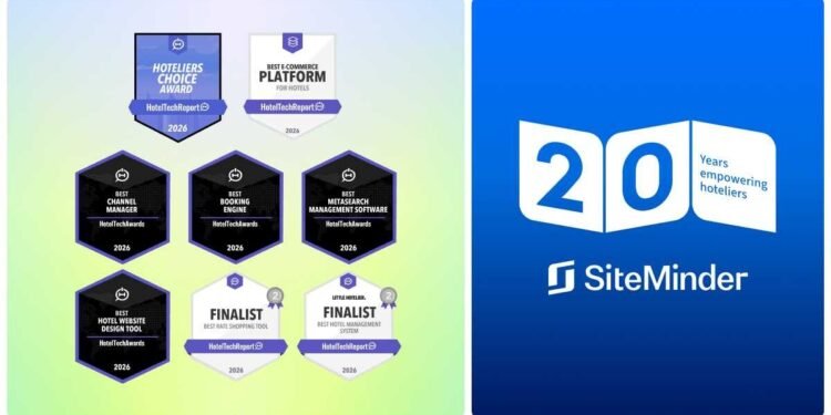 SiteMinder Borong Penghargaan di HotelTechAwards 2026