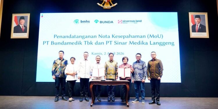 Menteri Kesehatan Adakan Kerjasama dengan Sinar Mas Land dan Bundamedik