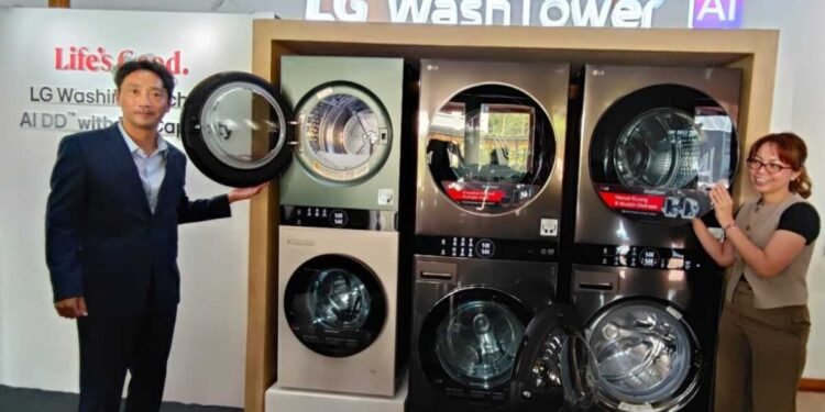 LG Hadirkan Varian Mesin Cuci AI Dengan Kapasitas Besar