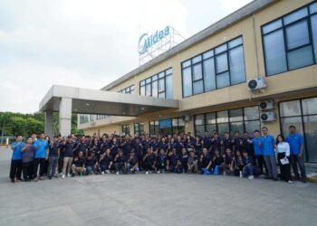 Midea Buka Pabrik Kulkas Terbesar di Indonesia