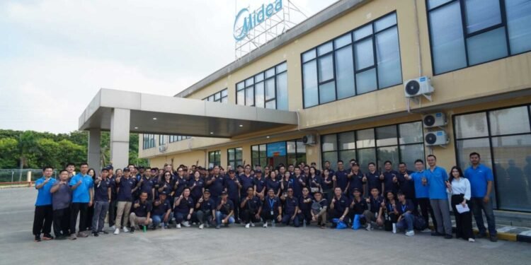 Midea Buka Pabrik Kulkas Terbesar di Indonesia