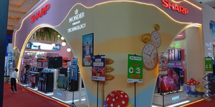 Lewat Ragam Promo di Jakarta Fair 2026, Sharp Optimistis Dongkrak Penjualan