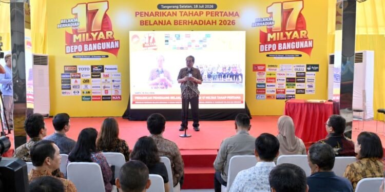 Depo Bangunan Adakan Penarikan Tahap Pertama Belanja Berhadiah Total 17 Milyar