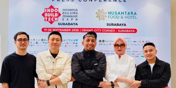 IndoBuildTech Surabaya 2026 Hadirkan Inovasi Material dan Desain untuk Pasar Jawa Timur