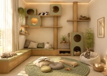 Saat Furniture Kucing Dirancang Menyatu dengan Gaya Interior Rumah